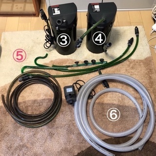 90cm水槽、水槽台、飼育用品一式