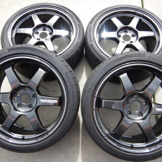 ＴＥ３７ーＵＬＴＲＡ　１９インチ　ＷＲＸ，シビックｔ－Ｒ，ＲＸ８などに！