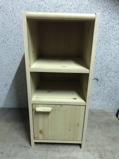 木製 3段収納ボックス 本棚 収納棚 小物置き 幅32cm 奥行30cm 高さ74cm とも 鴻池新田の収納家具 カラーボックス の中古あげます 譲ります ジモティーで不用品の処分