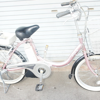 お年寄りの方にお勧め！20インチ・電動アシスト自転車！一部難で格安でお譲ります！