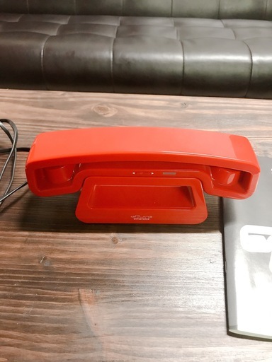 【交渉中】SwissVoice イーピュア レッド 電話機
