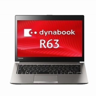 お取引中）薄型・軽快NB 第6世代Core i5／SSD／8GB《dynabook R63/