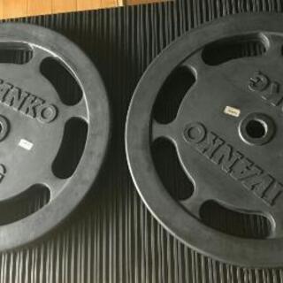 IVANKO ラバースタンダードプレート 20kg×2枚