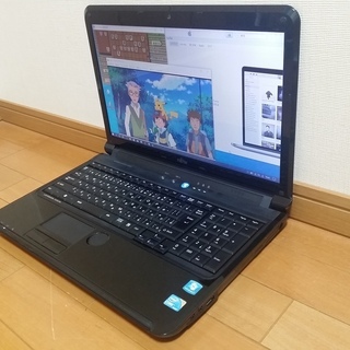 Windows10 i5 富士通ノートパソコン 麻雀、将棋ソフト付き！ USBマウスプレゼント中 (15.6型 LIFEBOOK Office2016)
