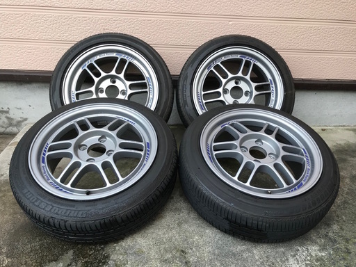 軽自動車に！Black Racing GT１ 15インチ 6.5 J 中古４本