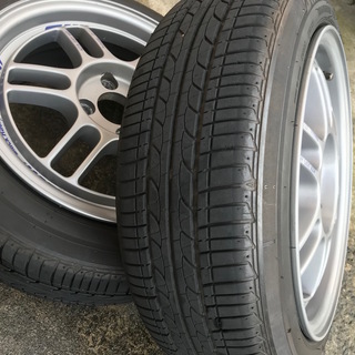 軽自動車に！Black Racing GT1 15インチ 6.5 J 中古4本