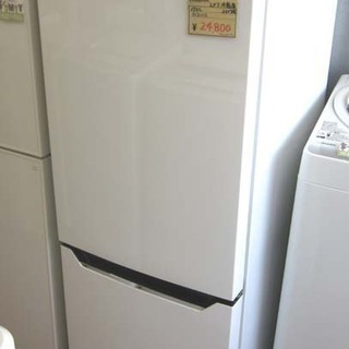 札幌 2017年製 150L 2ドア冷蔵庫 ハイセンス HR-D15A 白/ホワイト 単身