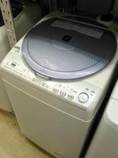 SHARP　8.0kg/4.5kg洗濯乾燥機 ES-TX820　（2013）