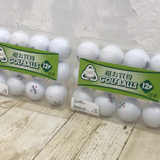 リサイクルゴルフボール 24個セット　＃雑貨