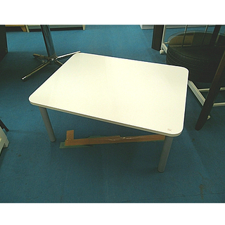 札幌【白いシンプルなテーブル】幅80cm ホワイト 分解可能 セ...