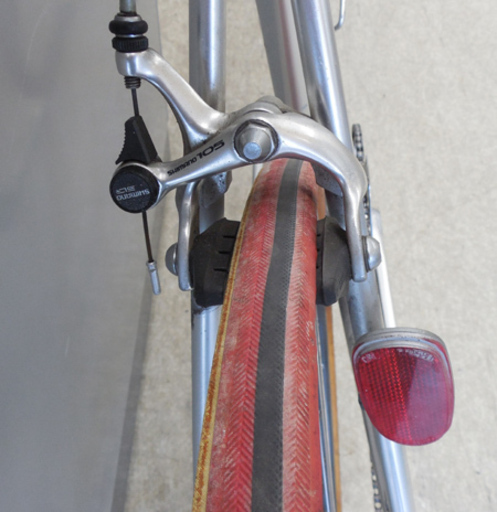 自転車 ジャンク品 ロードバイク ALUMINUM PTA-1500 約500mm ギア