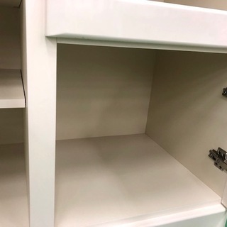 食器棚 キッチン棚 ホワイト 2枚扉 上下二分割可能 高さ207ｃｍ 食器棚 キッチン棚 ホワイト 2枚扉 上下二分割可能 高さ207cm 【公式