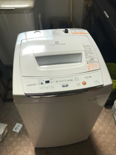 TOSHIBA 4.2キロ 洗濯機 13年製