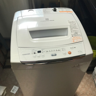 TOSHIBA 4.2キロ 洗濯機 13年製