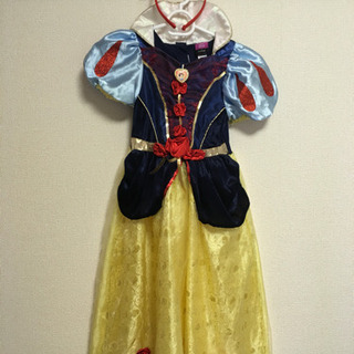 白雪姫ドレス カチューシャ付 美品 110-116cm