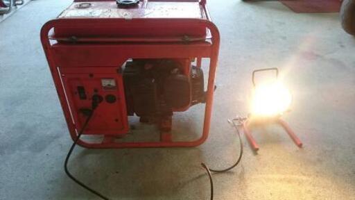 DENYO デンヨー 19A 1900w 発電機 実働 キャブ清掃済み 山形発