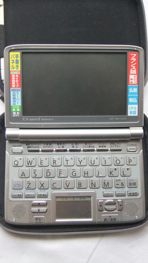 CASIO 電子辞書EX-word XD-SW7200 フランス語、英語