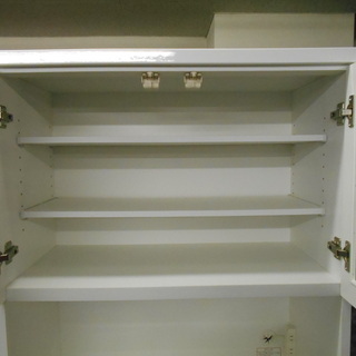 ニトリ 80KB-WH 食器棚 キッチンボード 『美品中古 ニトリ 80KB-WH 食器棚 キッチンボード 『美品中古