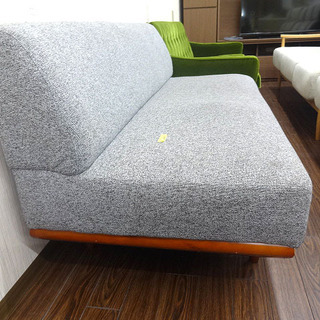 札幌 引き取り 2.5Pソファ ひじ掛けナシ シンプルデザイン