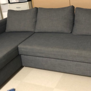 ソファ IKEA製 FRIHETEN フリーヘーテン コーナーソファベッド 収納