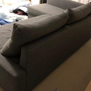 ソファ IKEA製 FRIHETEN フリーヘーテン コーナーソファベッド 収納