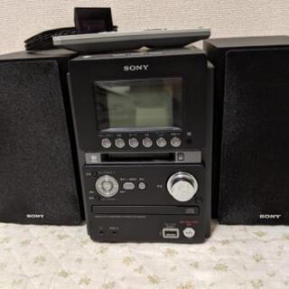 SONYコンポ　CD・MD・カセット等