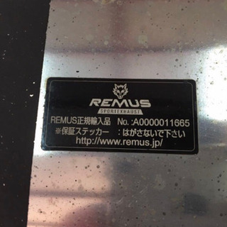 ZC31S REMUSマフラー