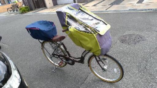 値下げ　前子供乗せ自転車　シマノ製　3段変速