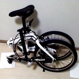 2019/07/20購入 美品 折り畳み自転車 あさひアルブレイズ  アルミフレーム 8段変速