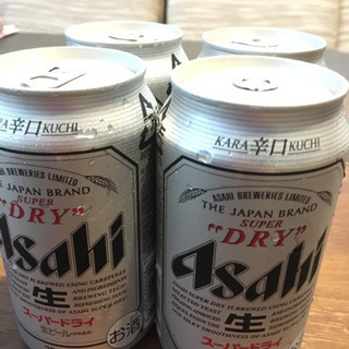アサヒ　スーパードライ　350ｍ【4缶セット】 賞味期限2020...