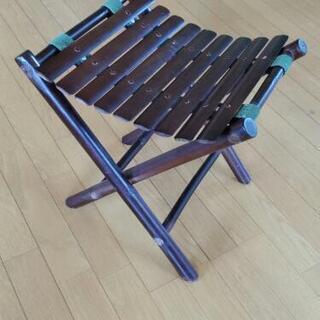 木製(バンブー？)椅子