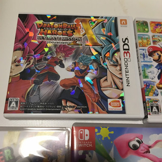 ニンテンドースイッチソフト3本 3dsソフト5本セット
