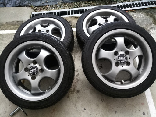 155/55R 14 Fire Stone FIRE HAWK 溝あり 深リム ワゴンR、アルトなど  