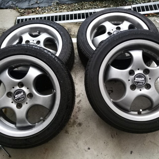 155/55R 14 Fire Stone　FIRE HAWK　溝あり　深リム　ワゴンR、アルトなどに