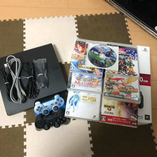 PS3本体 ソフト7セット コントローラ2個