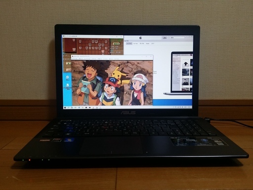 Windows10 SSD搭載 ASUSノートパソコン 麻雀、将棋ソフト付き！ USBマウスプレゼント中 (15.6型 クアッドコア Office2016)