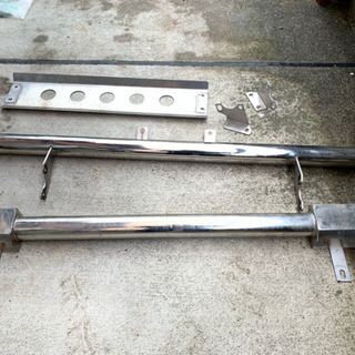 ジムニー JA22 JA12  前後 バンパー スキッドプレート