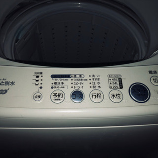 全自動洗濯機 差し上げます。