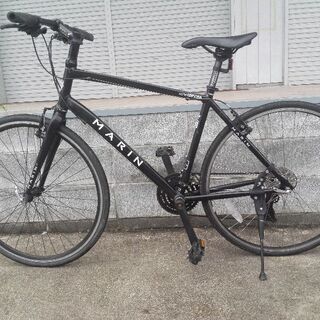 クロスバイク MARIN CORTE MADERA アルミ 黒 24速 整備済 配送無料