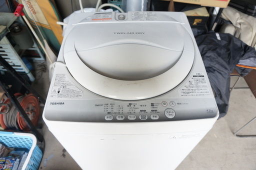 TOSHIBA AW-425M 4.2kg 全自動洗濯機