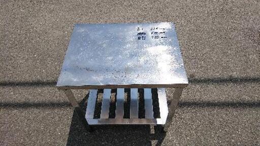中古品 厨房用作業台(600×450) お売りします。