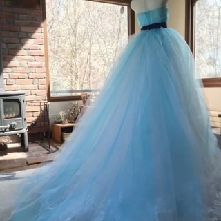 大幅値引き！ ウエディングオーバードレス上下・バックリボン