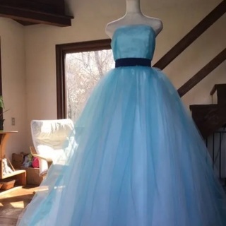 大幅値引き！ ウエディングオーバードレス上下・バックリボン