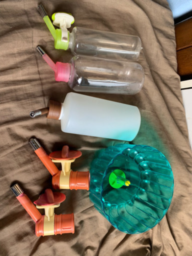 給水ボトルと回し車 小動物 ハムスター ラット マウス Viper 新守山のその他の中古あげます 譲ります ジモティーで不用品の処分