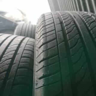 社外15インチホイール 4本セット 2017年 バリ山 165/55R15