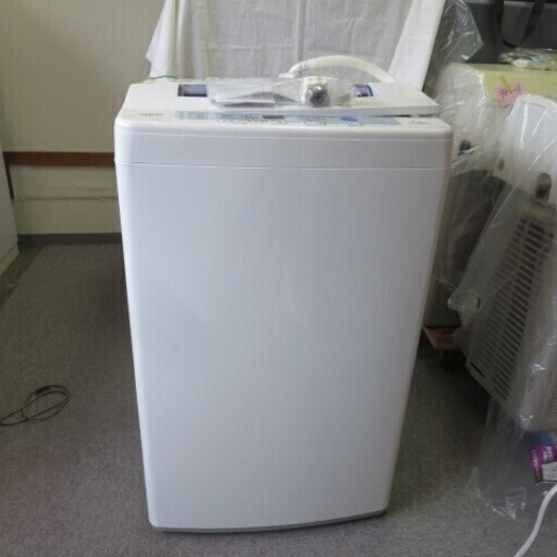988-2 AQUA 2017年 全自動洗濯機 AQW-S60E 6kg シングル/2人暮らし  
