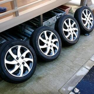 SUZUKI 純正タイヤ付きホイール 155/65/14