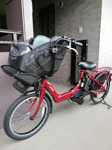 電動アシスト自転車　前乗せ　ほぼ新品