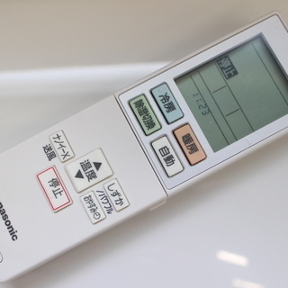 R221)【美品】パナソニック CS-J228C-W 2018年製[Eolia(エオリア) ナノイーX搭載 エアコン (6畳・単相100V) Jシリーズ ] 