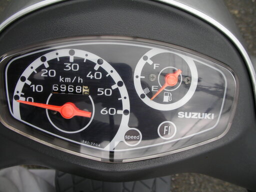 ガソリンメーター付 レッツ4 インジェクションで一発始動 大阪府柏原